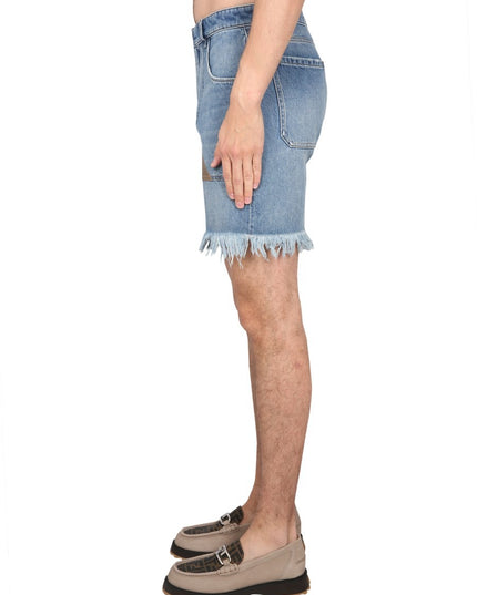 DENIM BERMUDA SHORTS