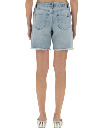 DENIM BOYFRIEND SHORTS