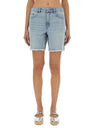 DENIM BOYFRIEND SHORTS