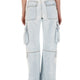 DENIM CARGO PANTS