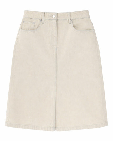 DENIM MIDI SKIRT