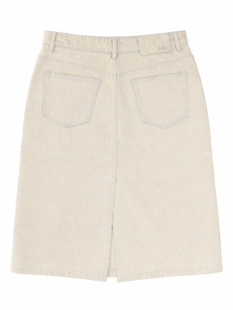 DENIM MIDI SKIRT