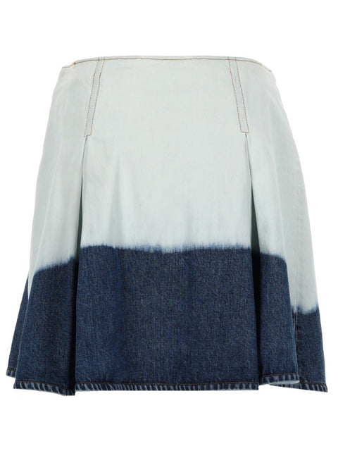 DENIM MIDI SKIRT