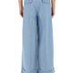 DENIM PANTS WITH LAPELS