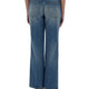 DENIM PANTS WITH LOGO LABEL