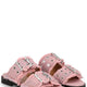 DENIM SANDAL WITH BANGS