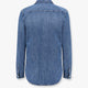 Denim shirt with embroidered logo