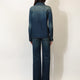 Denim shirt with embroidery