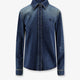 Denim shirt with embroidery