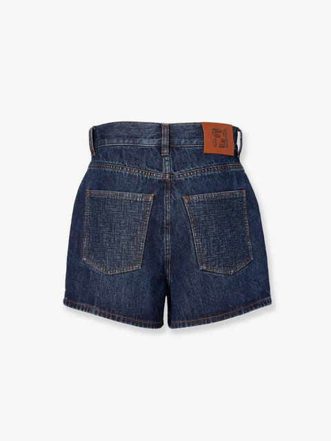 Denim shorts