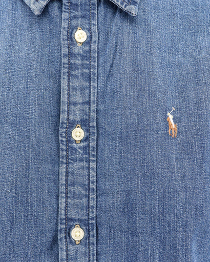 Denim slim fit shirt