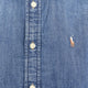 Denim slim fit shirt