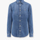 Denim slim fit shirt