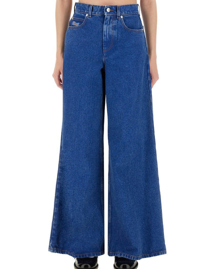 DENIM WIDE LEG JEANS