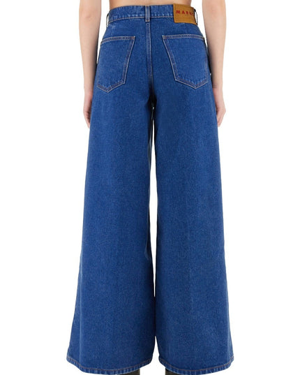 DENIM WIDE LEG JEANS