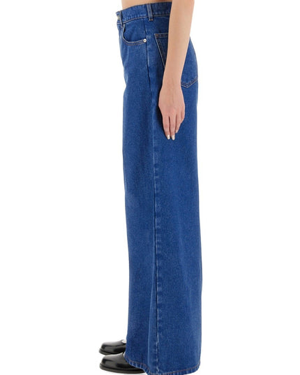 DENIM WIDE LEG JEANS