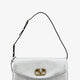 DeVain laminated leather shoulder bag
