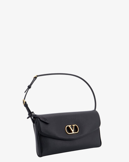 Devain leather shoulder bag