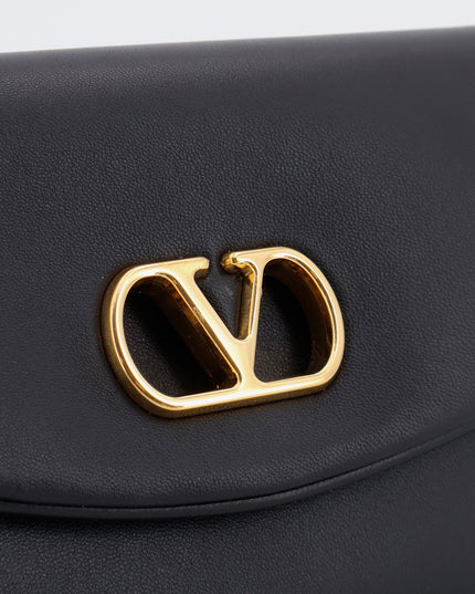 Devain leather shoulder bag