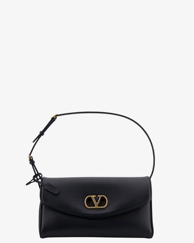 Devain leather shoulder bag