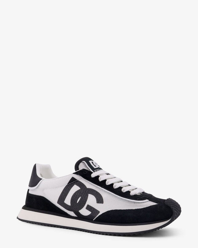 DG Cushion sneakers in nylon with suede inserts