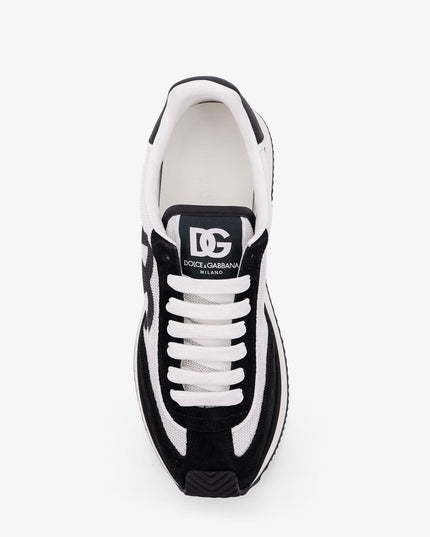 DG Cushion sneakers in nylon with suede inserts