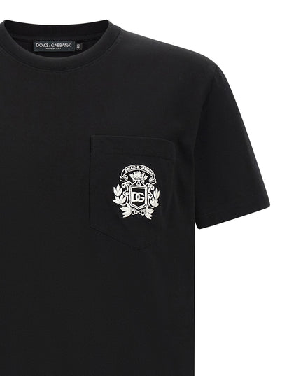 'DG' embroidered T-shirt