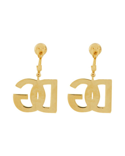 ORECCHINI CON LOGO DG