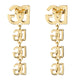 DG LOGO LONG EARRINGS