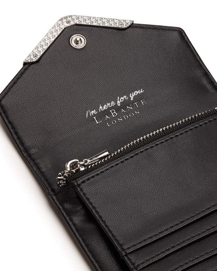 LaBante London | Diana Bifold Wallet | Vegan | Silber