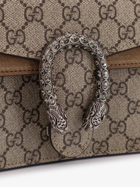 Dionysus Medium GG Supreme Fabric crossbody bag