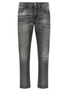 Distressed jeans