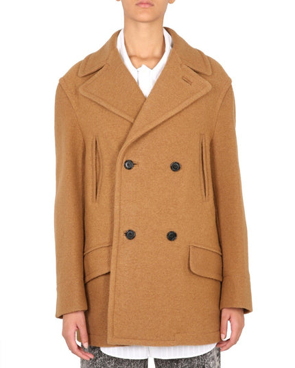 DOUBLE-BREASTED COAT