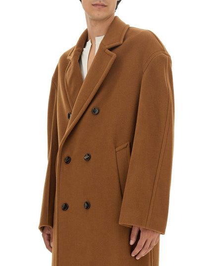 DOUBLE-BREASTED COAT