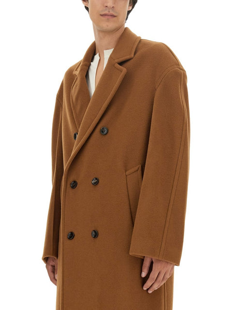 DOUBLE-BREASTED COAT