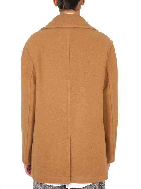 DOUBLE-BREASTED COAT