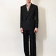 Double-breasted virgin wool blazer