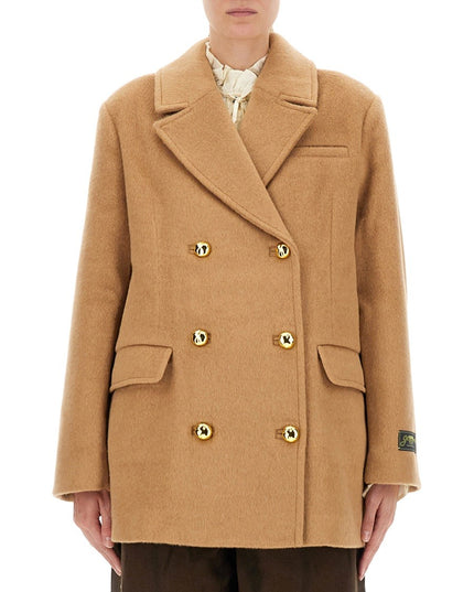 DOUBLE-BREASTED WOOL BLAZER
