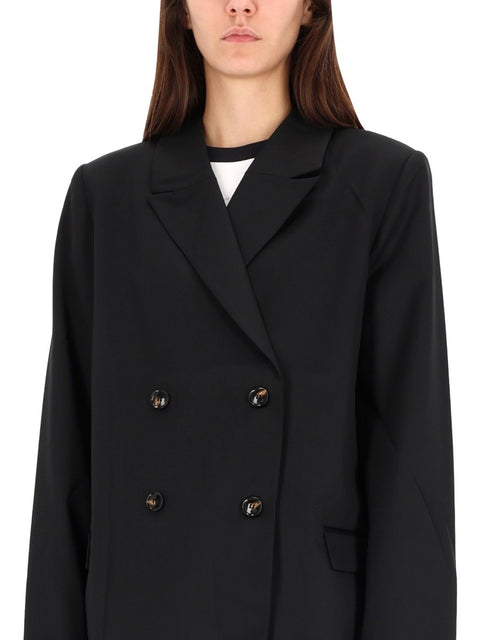 DOUBLE-BREASTED WOOL JACKET