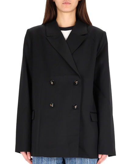 DOUBLE-BREASTED WOOL JACKET