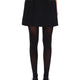 DOUBLE CREPE BASQUE SKIRT