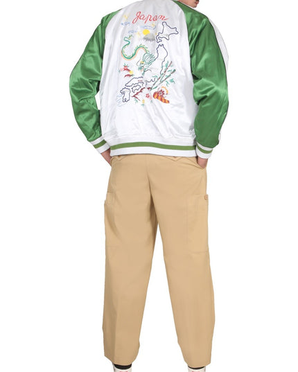 DOUBLE FACE BOMBER JACKET "FRANCE JAPAN"