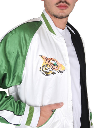 DOUBLE FACE BOMBER JACKET "FRANCE JAPAN"