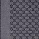 Double wool jacquard scarf with GG motif