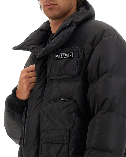 DOWN JACKET WITH LOGO