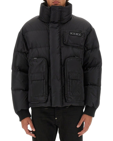 DOWN JACKET WITH LOGO