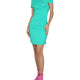 DRAPED DRESS