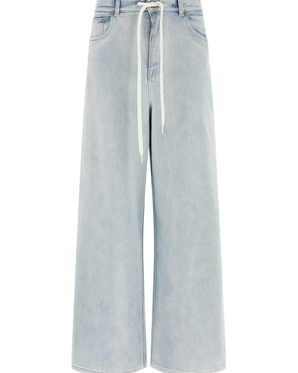Drawstring jeans