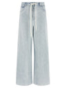 Drawstring jeans