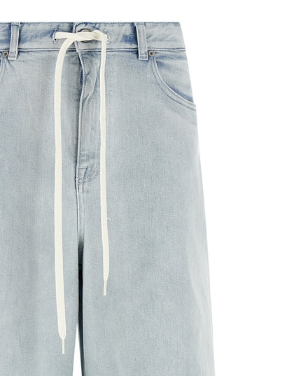 Drawstring jeans